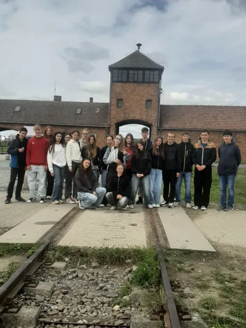 Dějepisná exkurze do polské Osvětimi